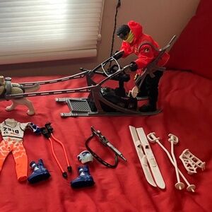 1997-99 Vintage Action Man Polar Mission with sound + Arctic Kit + Ski Extreme